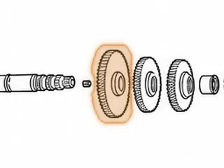 Gear, MPCA 1st (Countershaft)(54 Teeth, 1 Groove) 2006-11 — Part # 180801AA