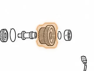 Gear, M5PA Idler (29 Teeth)(44 Teeth, 2 Groove) 2009-10 — Part # 180714C