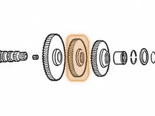 Gear, M5PA/SP5A 2nd (Countershaft)(51 Teeth, 1 Groove) 2009-10 — Part # 180804C