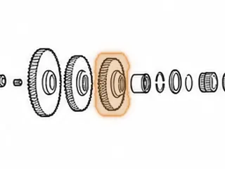 Gear, GNBA 3rd (Countershaft)(47 Teeth, 2 Groove) 2006-11 — Part # 180807D