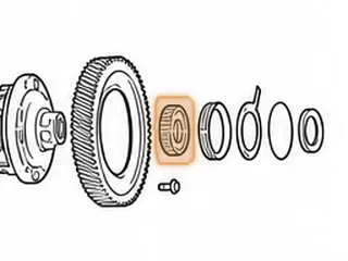 Ball Bearing, GNBA/MPCA/SPCA Differential To Case (.785”Thick)(3.550”OD)(1.575”ID) (8 Balls)(Cast # 3TM-SX08C56CM21PX1)… — Part # 180289A