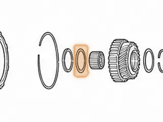 Thrust Bearing, Saturn 4th Clutch Drum To 4th Gear (Countershaft) And 4th Gear To 3rd Gear (Countershaft) — Part # 10257A