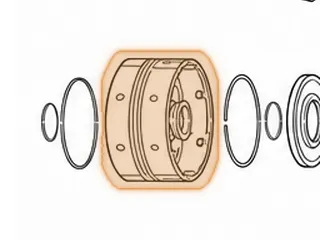 Drum, Saturn 2nd & 3rd Clutch — Part # 10552A