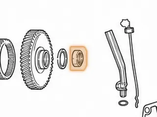 Nut, Saturn Countershaft — Part # 10796A