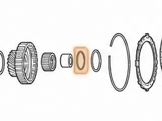 Thrust Bearing, Saturn 1st Gear To 1st Clutch Drum (Mainshaft) — Part # 10251A