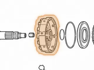 Drum, Saturn 4th Clutch — Part # 10550A