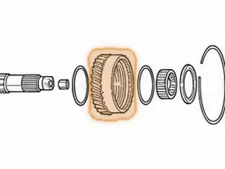 Gear, Saturn 3rd Drive (33 Teeth) — Part # 10806B