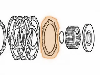 Apply Plate, Saturn (All Drums) .130” (With 1 Sided Friction) External Splines (Use With 10100A & 10120A) — Part # 10141A