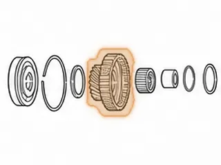 Gear, Saturn 1st Drive (19 Teeth) — Part # 10800A