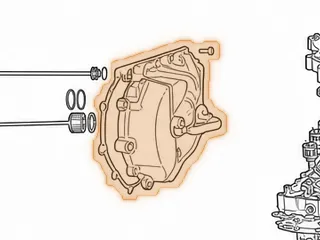 Cover, Saturn Rear (With Tubes)(Mainshaft Tube Bolts To The Inside Of Cover) — Part # 10759A