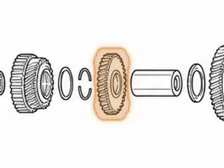 Gear, Saturn 3rd Driven (34 Teeth) — Part # 10807B