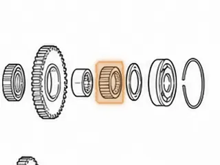 Roller Bearing, Saturn Reverse Gear To Countershaft — Part # 10271A