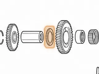 Race, Saturn Collar To 2nd Gear (Countershaft) — Part # 10269A