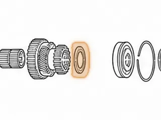 Thrust Bearing, Saturn 2nd/Reverse Gear To Ball Bearing — Part # 10238A