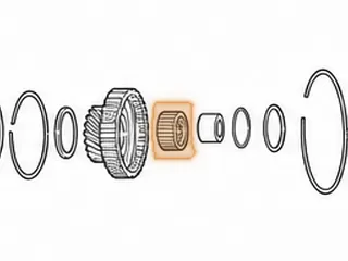 Roller Bearing, Saturn 1st Gear To Mainshaft — Part # 10247A