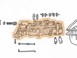 Valve Body, A750 With 7 Solenoids (Cast # 8850) 2003-Up — Part # 117740AA