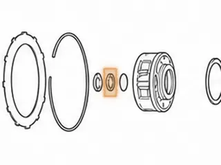 Race, A727 Output Shaft To Washer (For 22232A) 1978-89 — Part # 22233