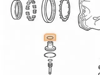 Ring, A727/A518/A618/48RE Kickdown Servo Piston (Small) (1.500”OD) (Metal) 1962-Up — Part # 22194