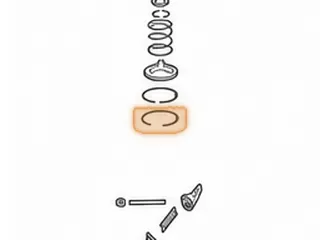 Snap Ring, A727/A518/A618/48RE Holds Front Servo In Case 62-Up — Part # 22896