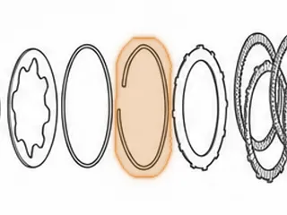 Snap Ring, A727/A518 Forward Drum (Bottom, Wavy) 1962-Up — Part # 22877