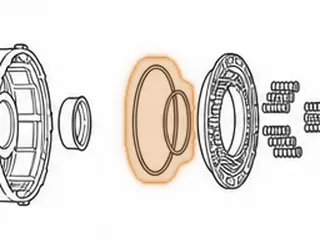 Lip Seal, A727 Direct Clutch (Outer) 1962-71 — Part # 22337A