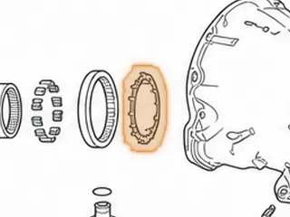 Retainer, A727/A518/A618/48RE Rear Sprag 91-Up (14 Rollers) — Part # 22989A