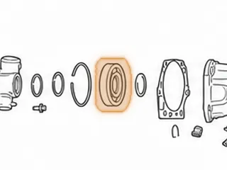 Ball Bearing, A727 Output Shaft (Rear) (1.375”ID) W/Snap Ring Groove — Part # 22272A