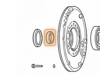 Bushing, A727/A518/A618 Pump Body (Babbit)1962-Up — Part # 22034
