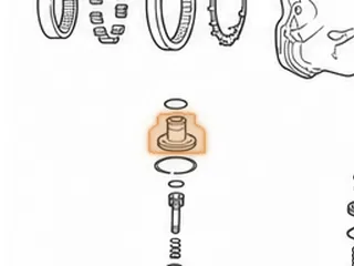 Piston Set, A727/A518/A618/48RE Kickdown Servo (Super Servo)(Superior) — Part # 22907K