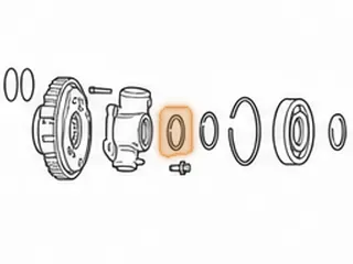 Snap Ring, A727/A518 Holds Governor To Output Shaft 62-Up — Part # 22898