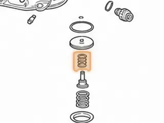 Spring, A727/A518 Rear Servo Return 62-Up — Part # 22911