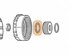 Bearing, 125/125C Final Drive Sungear (Front) 1980-Up — Part # 64254