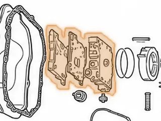 Gasket, 125C Aux. Valve Body (Blue Stripe) 1988-Up — Part # 64322C
