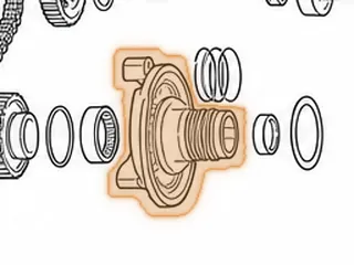 Support, 125C Driven Sprocket 1982-84 — Part # 64713A
