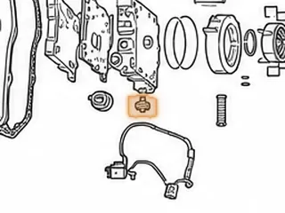 Switch, 125C 3rd Clutch Pressure (2 Prong) 1982-Up — Part # 64412