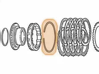 Snap Ring, 125/125C Holds Direct Clutch Retainer in Drum (Use 64876) 1980-Up — Part # 64879