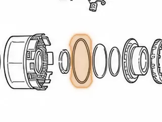 Lip Seal, 125/125C Direct Clutch (Outer)(Long Lip) 1980-Up — Part # 64337B