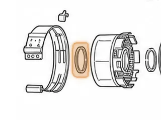 Bushing, 125/125C Direct Drum (Rear) 1980-Up — Part # 64046