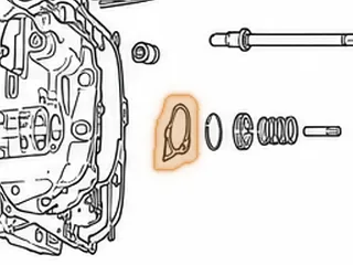 Gasket, 125/125C Case Cover to Case (Small Center Gasket) 1980-Up — Part # 64308