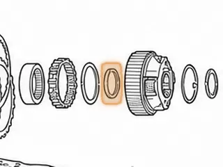 Bushing, 200/200C/200-4R Rear Planet 1976-90 — Part # 54058A