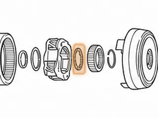 Bearing, 200/200C/200-4R Front Planet to Sun Gear 1976-90 — Part # 54238A