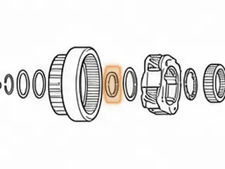 Bushing, 200/200C/200-4R Front Ring Gear 1976-90 — Part # 54050A