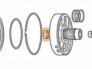 Bushing, 200-4R Direct Drum Support (Front) 1981-90 — Part # 54044C