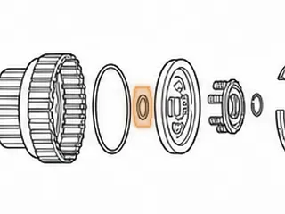 Lip Seal, 200/200C/200-4R Forward Clutch Piston (Inner) 1976-90 — Part # 54334A