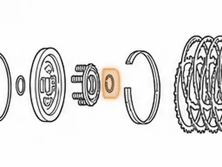 Snap Ring, 200/200C/200-4R Holds Spring & Retainer in Forward Drum 1976-Up — Part # 54877A