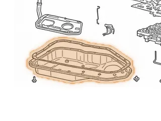 Gasket, 200/200C Pan 1976-87 — Part # 54300A