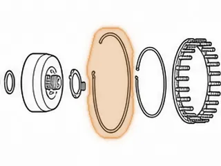 Snap Ring, 200-4R Under 4th Clutch Pack 1981-Up — Part # 54860B