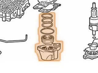Spring, 200-4R 1-2 Accumulator (White)(1.650”OD)(2.470”Long)(.135”OD Wire) 1981-Up — Part # 54926B