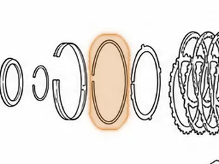Snap Ring, 200/200C/200-4R Holds Low/Reverse Pressure Plate to Case 1976-Up — Part # 54892A