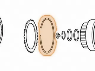 Snap Ring, 200/200C/200-4R Holds Pressure Plate in Forward Drum 1976-Up — Part # 54876A